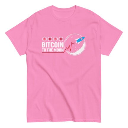 Bitcoin to the Moon V2 T-Shirt - Image 12