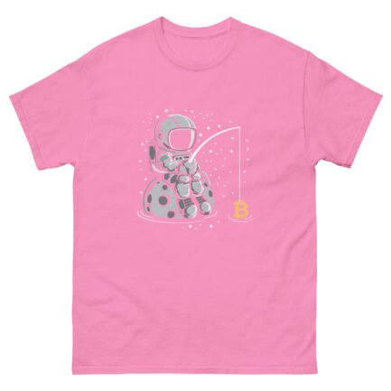 Bitcoin Spaceman Fishing T-Shirt - Image 13