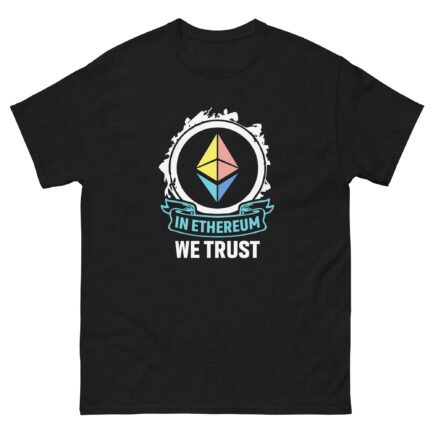 In Ethereum We Trust Round - T-Shirt