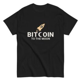 Bitcoin to the Moon T-Shirt