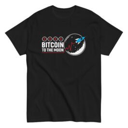 Bitcoin to the Moon V2 T-Shirt