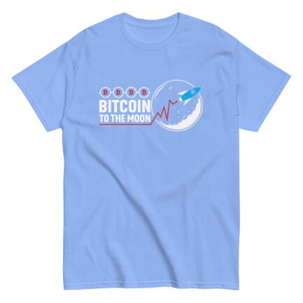 Bitcoin to the Moon V2 T-Shirt - Image 13