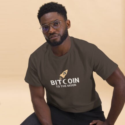 Bitcoin to the Moon T-Shirt - Image 3