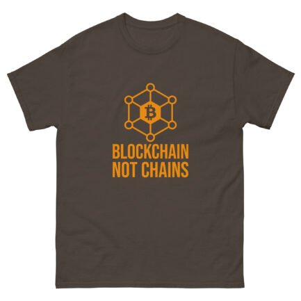 Blockchain Not Chains T-Shirt - Image 5