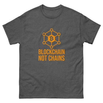 Blockchain Not Chains T-Shirt - Image 7