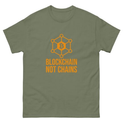 Blockchain Not Chains T-Shirt - Image 9