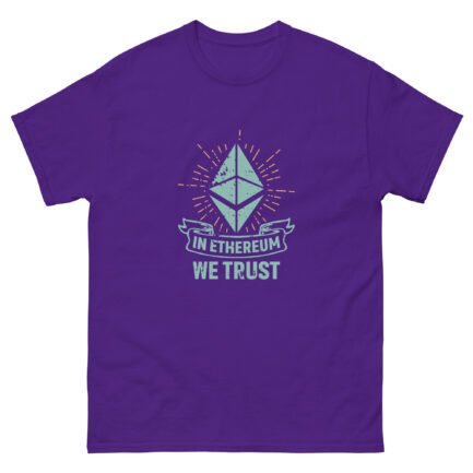 In Ethereum We Trust T-Shirt - Image 4