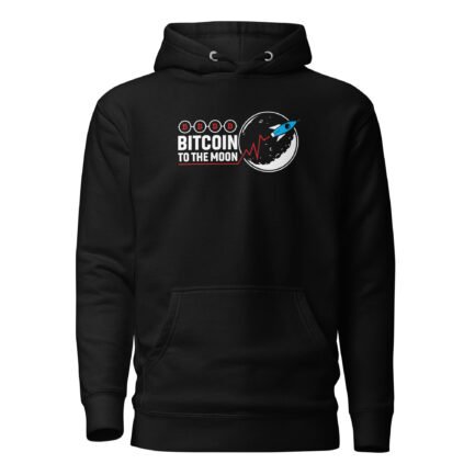 Bitcoin to the Moon V2 Hoodie